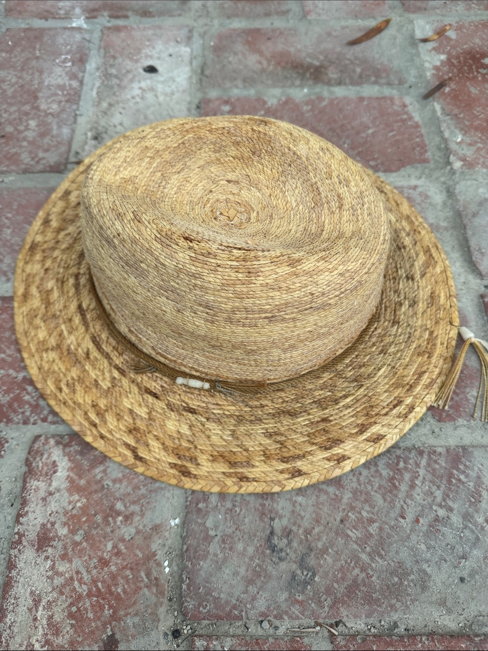 Vintage Sahuayo Legitimo Straw Hat Size 7 1/2”